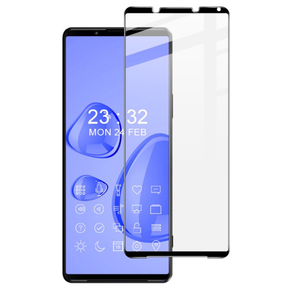 Tvrzené sklo Imak Full Cover pro Sony Xperia 1 V Barva: Černá