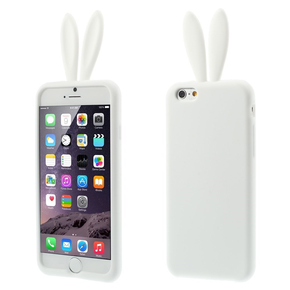 Králičí pouzdro pro Apple iPhone 6 Plus Barva: Bílá