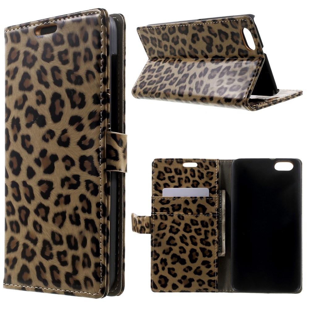 Pouzdro s leopardím vzorem pro Huawei Honor Play 4X