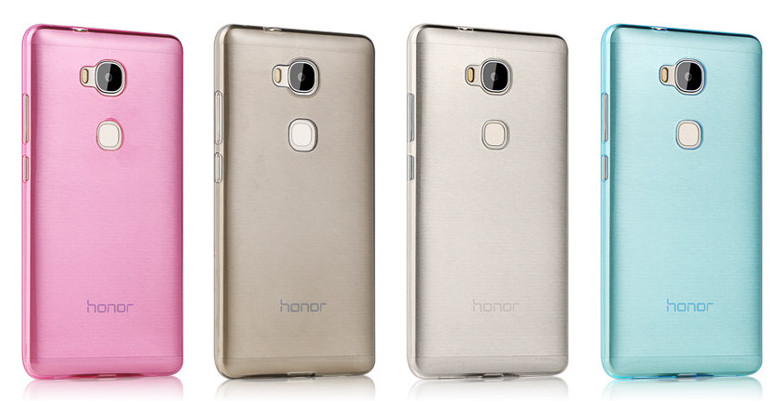 TPU pouzdro TVC pro Huawei Honor 5X Barva: Bílá (poloprůhledná)