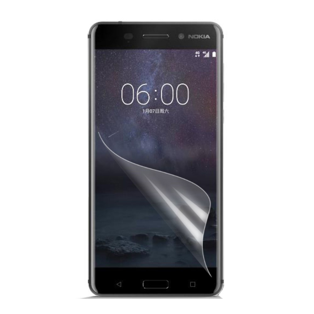 Čirá fólie TVC Screen Protector pro Nokia 6 Krytí displeje: Nekryje celý displej