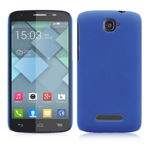 Plastové pouzdro TVC HardCase pro Alcatel OT-7041D POP C7 Barva: Modrá