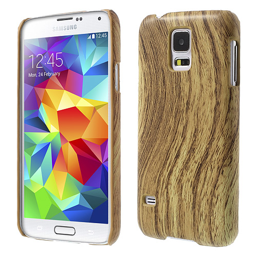 "Dřevěné" pouzdro pro Samsung Galaxy S5