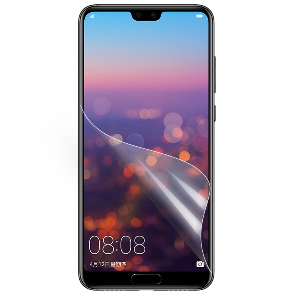 Čirá fólie TVC Screen Protector pro Huawei P20 Pro Krytí displeje: Nekryje celý displej