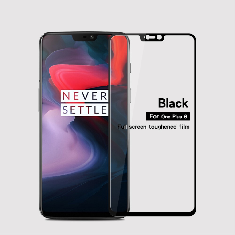 Tvrzené sklo Mofi Full Cover pro Oneplus 6 Barva: Černá