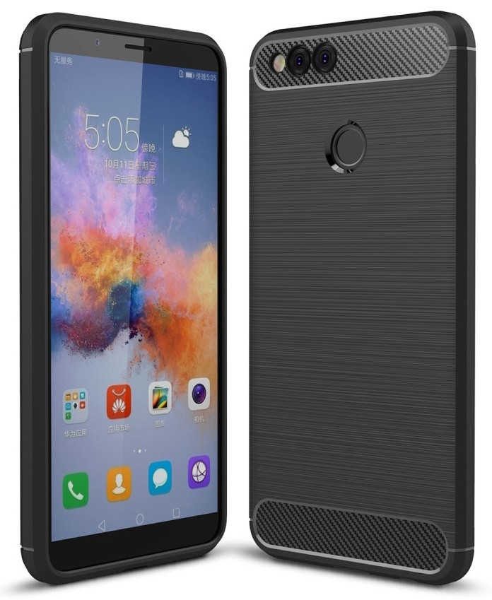 Pouzdro TVC Carbon pro Huawei Honor 7x Barva: Černá