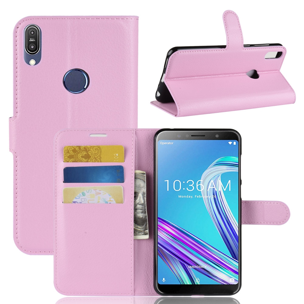 Pouzdro TVC WalletCase pro Asus Zenfone Max Pro (M1) ZB601KL/ZB602KL Barva: Růžová