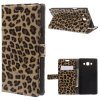 Pouzdro s leopardím vzorem pro Samsung Galaxy A7 SM-A700F