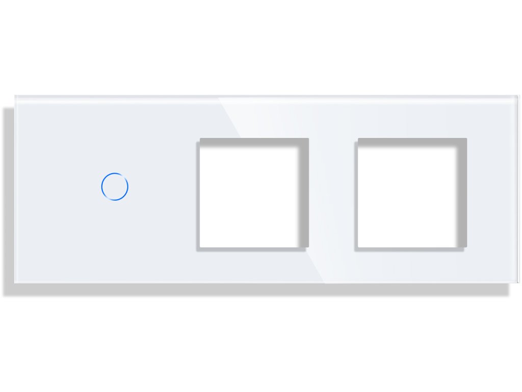 Panel Gala Touch 1 okruh + rámeček + rámeček (Barva Šedá)