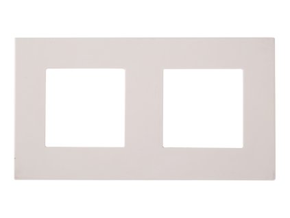 Dvojmístný rámeček Klasik, plastový (Barva Šedá)
