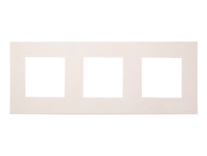 Trojmístný rámeček Klasik, plastový (Barva Šedá)