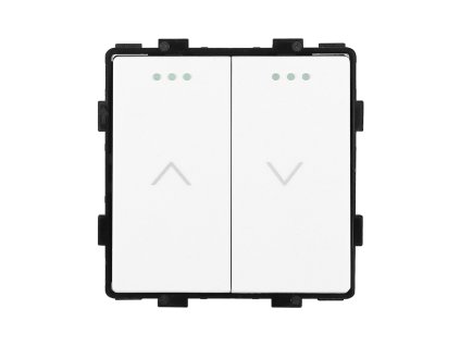 Modul ovladač rolet, s tečkami (Barva Šedá)