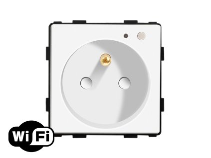 Modul WiFi zásuvka s měřením výkonu (Barva Šedá)