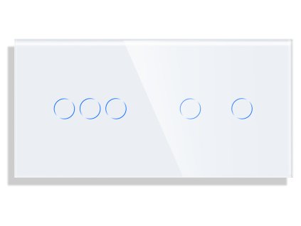 Panel Gala Touch 3 okruhy + 2 okruhy (Barva Šedá)