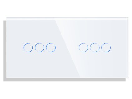 Panel Gala Touch 3 okruhy + 3 okruhy (Barva Šedá)