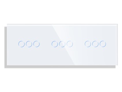 Panel Gala Touch 3 okruhy + 3 okruhy + 3 okruhy (Barva Šedá)