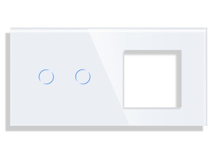 Panel Gala Touch 2 okruhy + rámeček (Barva Šedá)