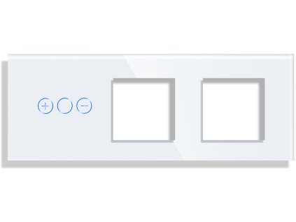 Panel Gala Touch stmívač + rámeček + rámeček (Barva Šedá)