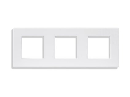 Trojmístný rámeček Poly, plastový (Barva Šedá)