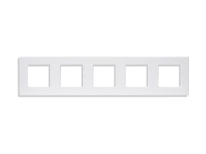 Pětimístný rámeček Poly, plastový (Barva Šedá)