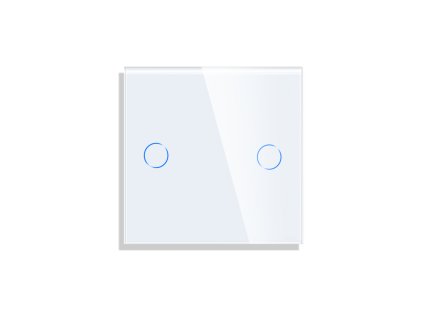 Minipanel Touch vypínač 2 okruhy (Barva Šedá)