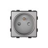 Modul zásuvka (Barva Šedá)