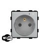 Modul WiFi zásuvka s měřením výkonu (Barva Šedá)