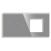 Panel Gala Touch 1 okruh + rámeček (Barva Šedá)
