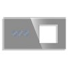 Panel Gala Touch rolety + rámeček (Barva Šedá)