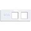 Panel Gala Touch stmívač + rámeček + rámeček (Barva Šedá)