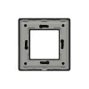 Jednomístný rámeček Poly, plastový (Barva Šedá)