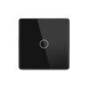 WiFi+Zigbee dálkový ovladač Gala Touch jednotlačítkový (Barva Černá)