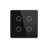 WiFi+Zigbee dálkový ovladač Gala Touch čtyřtlačítkový (Barva Černá)