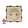 Modul Zigbee zásuvka s měřením výkonu (Barva Šedá)