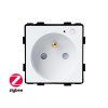 Modul Zigbee zásuvka s měřením výkonu (Barva Šedá)
