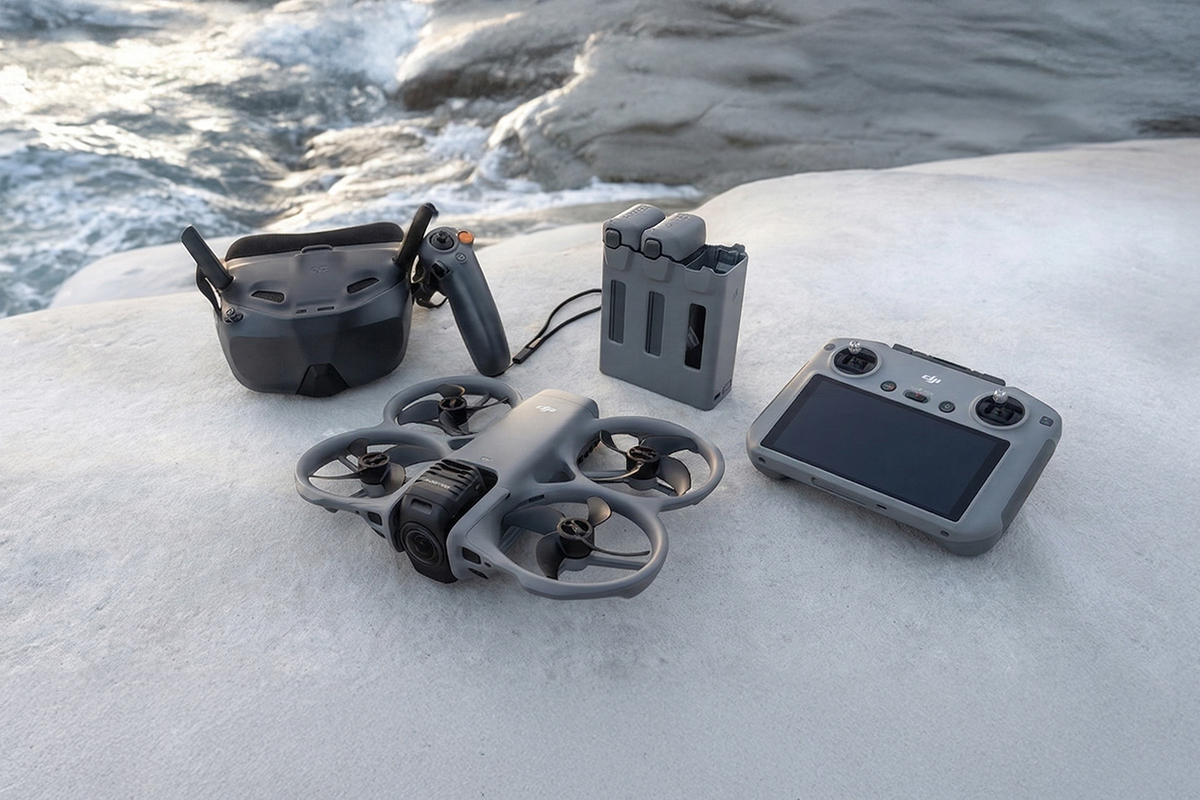 DJI Avata 360 – dron FPV revoluționar 8K 360° cu mod clasic