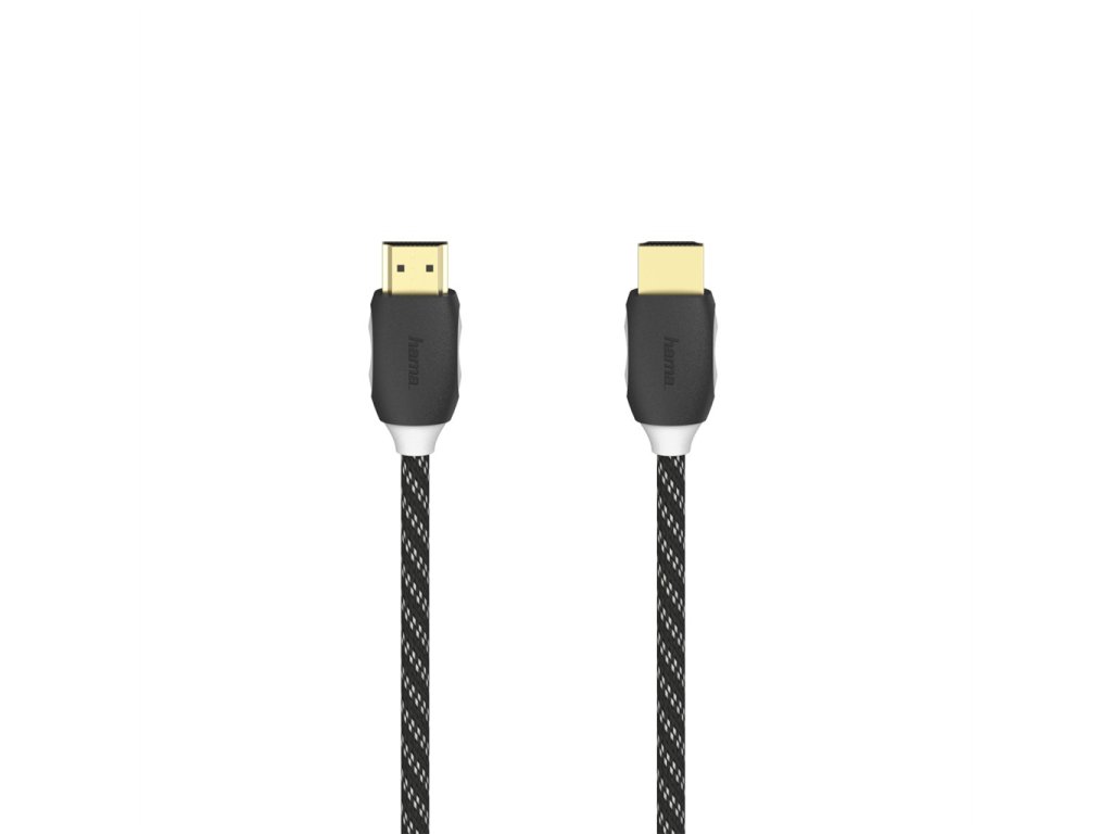 51690 hama hdmi kabel 4k 1 5 m pozlateny opleteny blister displej