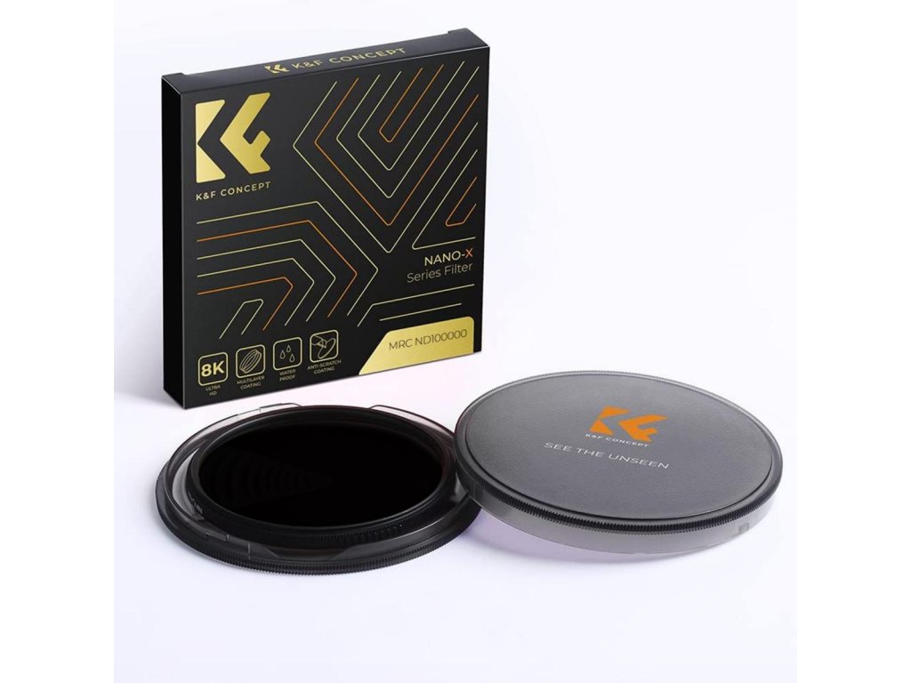 387459 k f concept k f 82mm nano x ultra nd100000 filter hd waterproof anti scratch green coated