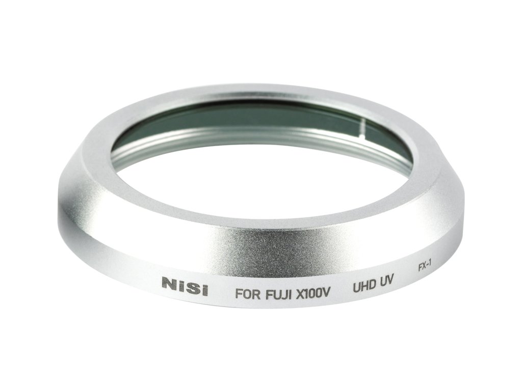 55256 nisi filter uhd uv for fuji x100v silver