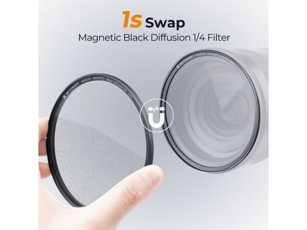 409394 k f concept nano x mrc black mist 1 4 82 mm magnetic diffusion filter