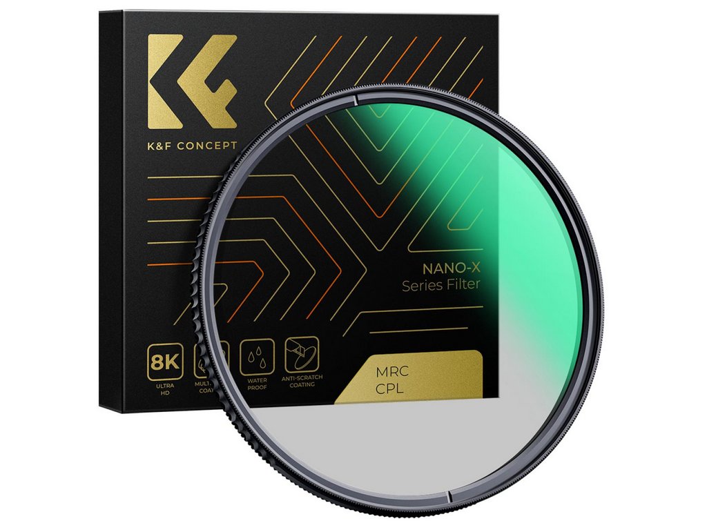 428615 k f concept k f 52mm xc15 nano x b270 cpl filter hd vodotesny proti poskriabaniu zeleny povlak