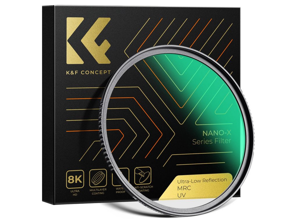 428627 k f concept k f 58mm ultra nizky odrazovy uv filter serie nano x ultra cire sosovky vodotesne proti poskriabaniu