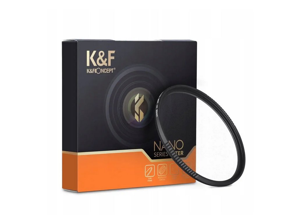 430581 k f concept cierny hmlovy filter k f 67mm serie a 1 4 hd vodotesny nemecka optika zeleny povlak