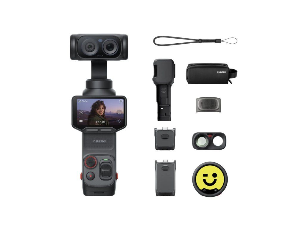 Pachet Insta360 Luna Ultra Creator Negru Cosmic | Distribuitor