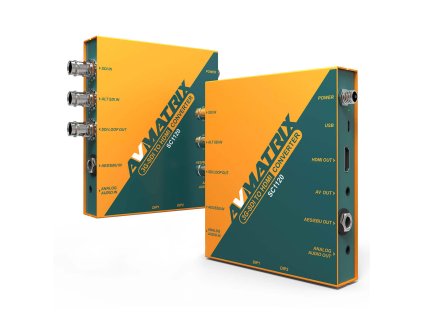 344352 avmatrix sc1120 konvertor 3g sdi na hdmi a av skalovanie