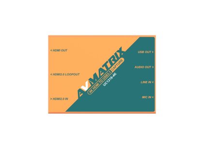 344388 avmatrix uc1218 4k snimanie videa 4k hdmi na usb 3 1 typu c