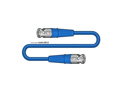 376281 canare l 4 5chws flexibilny 4k uhd 12g sdi kabel bnc bnc 5m blu