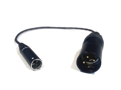 364140 canare mini xlr m xlr m audio kabel 0 3m