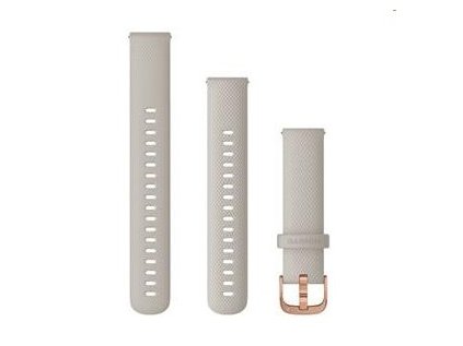 31227 garmin quick release 18 mm remienok silikonovy light sand rose gold