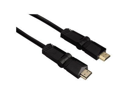 48186 hama hdmi kabel vidlica vidlica otocne vidlice 2 osi pozlateny 3 3 m